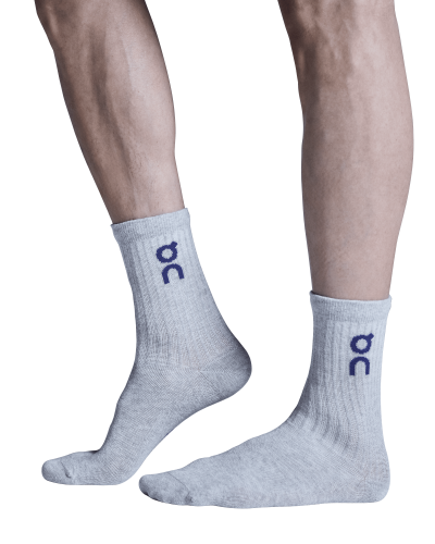 Logo Sock High 3P (Unisex) ถุงเท้าวิ่ง ถุงเท้ากีฬา