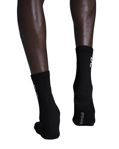 Logo Sock High 3P (Unisex) ถุงเท้าวิ่ง ถุงเท้ากีฬา