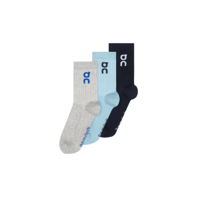Logo Sock High 3P (Unisex) ถุงเท้าวิ่ง ถุงเท้ากีฬา