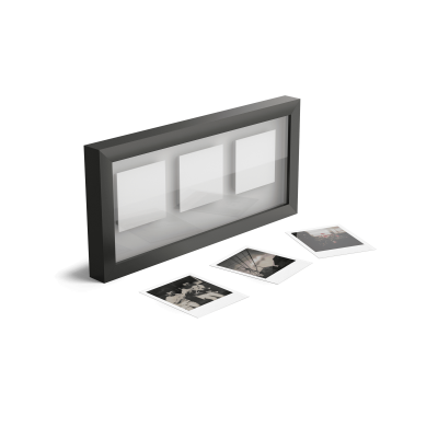 Polaroid Studio Photo Frame Triptych - Black
