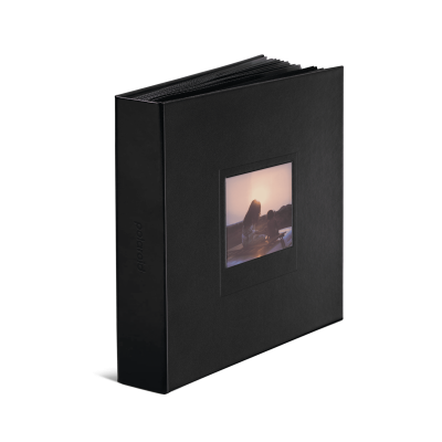 Polaroid Square Cutout Large Photo Album - Black