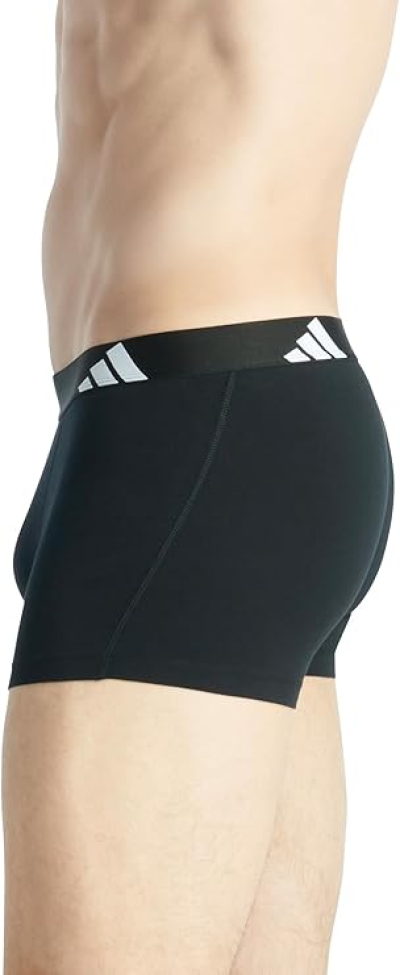 Adidas Underwear - ACTIVE FLEX COTTON TRUNK 3 PAIRS