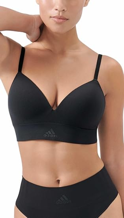 Adidas Underwear - Active Seamless Women Wireless Bra บราไร้โครง ไร้ตะเข็บ ชุดชั้นในสำหรับผู้หญิง