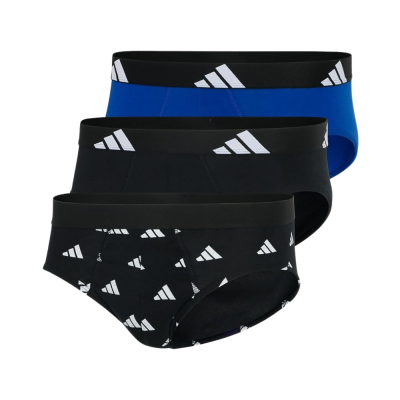 Adidas Underwear - ACTIVE FLEX COTTON BRIEF 3 PACK UNDERWEAR