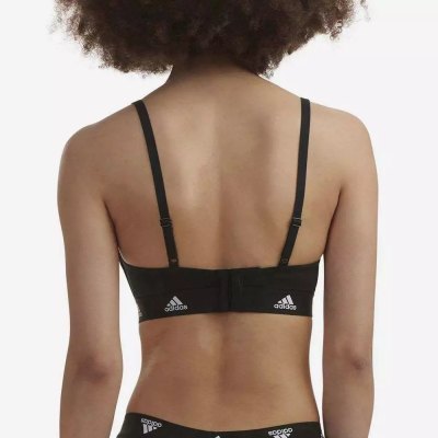 Adidas Underwear - Padded Wireless บราไร้โครงแบบเสริมฟองน้ำ ชุดชั้นในสำหรับผู้หญิง