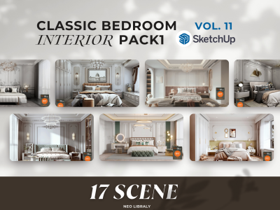 CLASSIC INTERIOR BEDROOM VOL.11