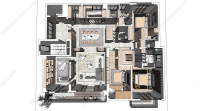 RESIDENCE INTERIOR SCENE VOL.9