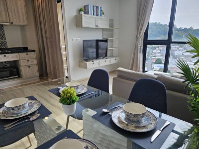10R0272 The base height phuket (Duplex room) 1bedroom 1bathroom 37,000 permonth have fully furnished