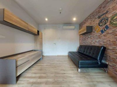 10R0326 คอนโดมิเนียม ห้องสตูดิโอ ให้เช่าเดือนละ 22,000 บาท โซนสามกอง