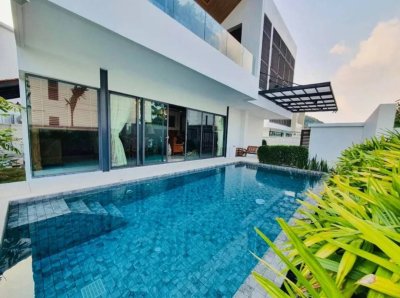 10R0359 ให้เช่า pool villa 3ห้องนอน 3ห้องน้ำ ราคา 90,000/เดือน โซนบายพาสภูเก็ต