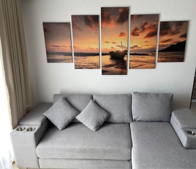 10R0402 Supalai Vista Condominium 12floor 2 bedroom 2 bathroom Area 80 sq.m 35,000 per month have fully furnished