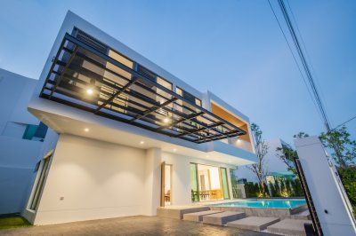 10R0417 ให้เช่า pool villa 3ห้องนอน 3ห้องน้ำ ราคา 135,000/เดือน ใกล้กับอีเกียภูเก็ต