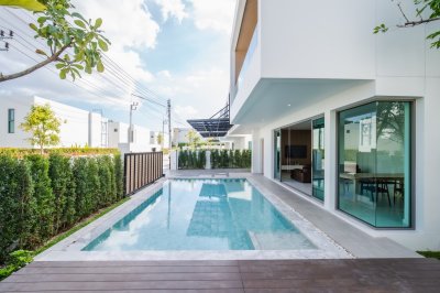 10R0417 ให้เช่า pool villa 3ห้องนอน 3ห้องน้ำ ราคา 135,000/เดือน ใกล้กับอีเกียภูเก็ต