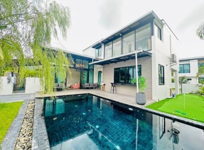 10R0419 Pool villa for rent 4bedroom 3bathroom 150,000/month at Muang