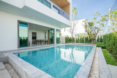 10R0423 ให้เช่า pool villa 3ห้องนอน 3ห้องน้ำ ราคา120,000/เดือน โซนเมืองภูเก็ต