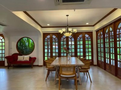 10R0436 Pool villa for rent 6 bedroom 6 bathroom 180,000/month at Muang