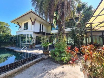 10R0440 Pool villa for rent 4 bedroom 4 bathroom 90,000/month at Muang