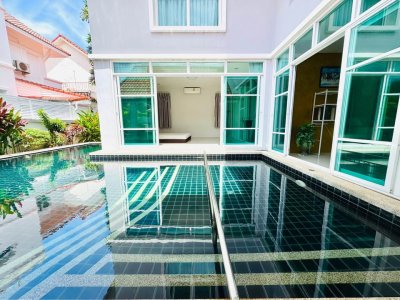 10R0450 ให้เช่า pool villa 3 ห้องนอน 3 ห้องน้ำ ราคา 77,000/เดือน โซนเมือง
