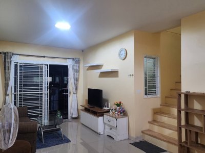 10R0466 ให้เช่าบ้านแฝดสองชั้น 3 ห้องนอน 2 ห้องน้ำ ราคา 18,000/เดือน โซนเมือง