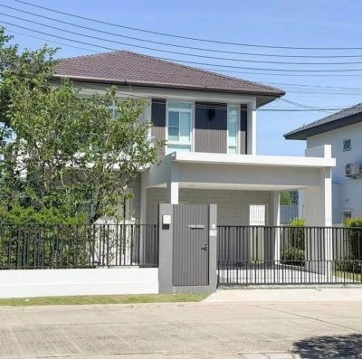 10R0478 ให้เช่าบ้านเดี่ยวสองชั้น 3 ห้องนอน 3 ห้องน้ำ ราคา 75,000/เดือน โซนเมือง