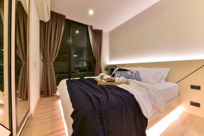 10R0481 คอนโดมิเนียม ห้องสตูดิโอ ให้เช่าเดือนละ 17,000 บาท โซนสามกอง