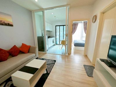 10R0497 คอนโดมิเนียม 1 ห้องนอน 1 ห้องน้ำ ให้เช่าเดือนละ 18,000 บาท โซนเมือง