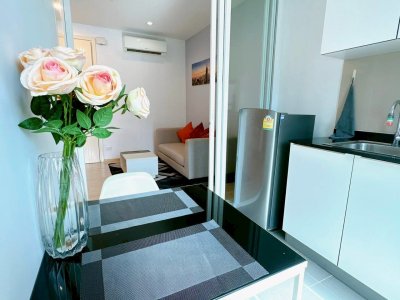 10R0497 คอนโดมิเนียม 1 ห้องนอน 1 ห้องน้ำ ให้เช่าเดือนละ 18,000 บาท โซนเมือง