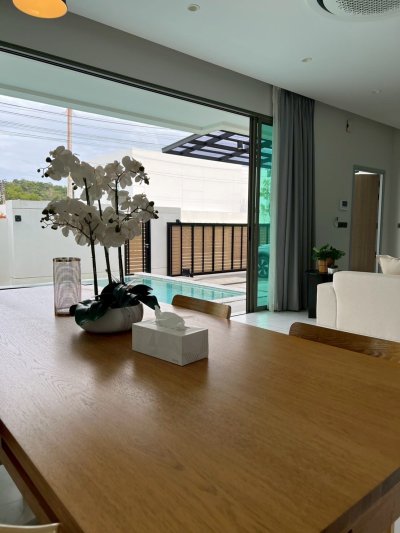 10R0499 ให้เช่า pool villa 3 ห้องนอน 3 ห้องน้ำ ราคา 100,000/เดือน โซนเมือง