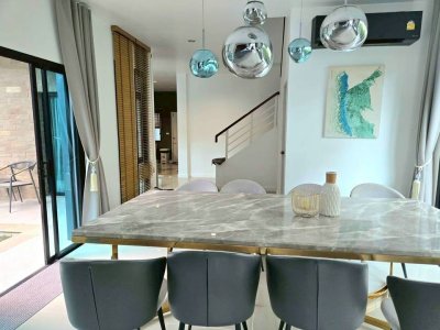 10R0500 ให้เช่า pool villa 3 ห้องนอน 4 ห้องน้ำ ราคา 85,000/เดือน โซนเมือง