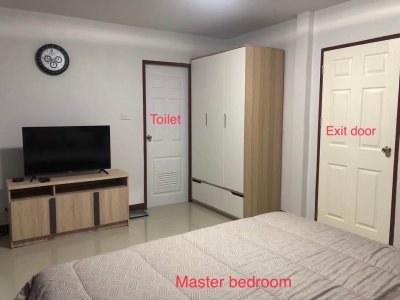 10R0502 ให้เช่าบ้านแฝดสองชั้น 3 ห้องนอน 3 ห้องน้ำ ราคา 25,000/เดือน โซนเมือง