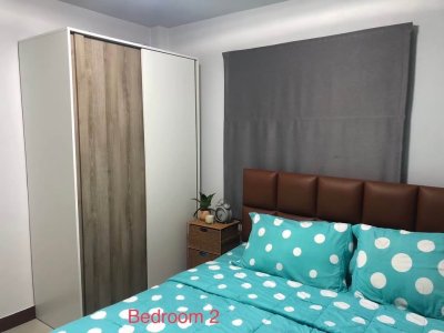 10R0502 ให้เช่าบ้านแฝดสองชั้น 3 ห้องนอน 3 ห้องน้ำ ราคา 25,000/เดือน โซนเมือง