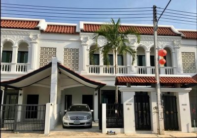 10R0503 ให้เช่าบ้านทาวน์เฮ้าส์สองชั้น 3 ห้องนอน 3 ห้องน้ำ ราคา 35,000/เดือน โซนเมือง