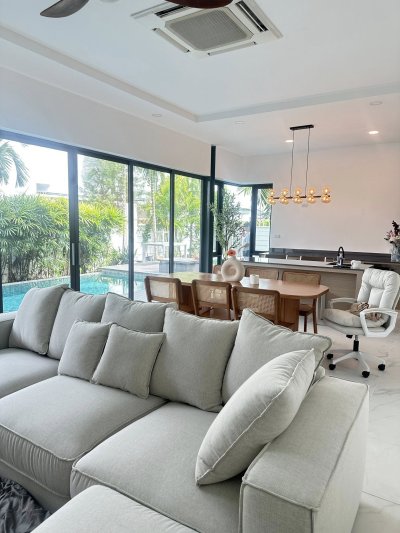 10R0509 Pool villa for rent 3 bedroom 3 bathroom 130,000/month at muang