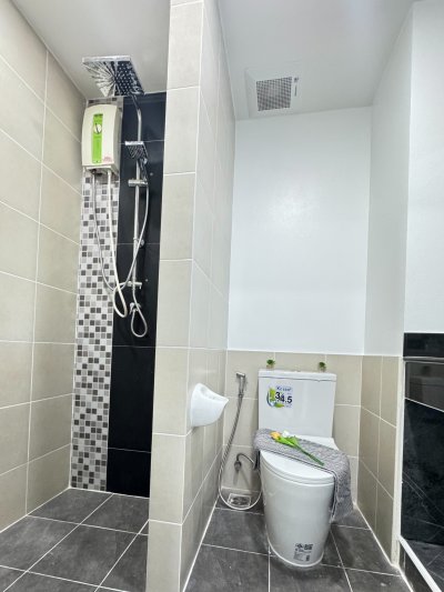 10R0511 คอนโดมิเนียม 1 ห้องนอน 1 ห้องน้ำ ให้เช่าเดือนละ 17,000 บาท โซนสามกอง