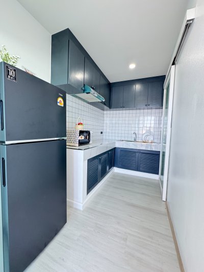 10R0511 คอนโดมิเนียม 1 ห้องนอน 1 ห้องน้ำ ให้เช่าเดือนละ 17,000 บาท โซนสามกอง