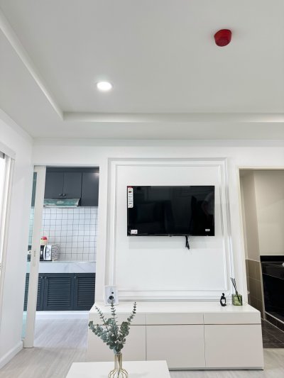 10R0511 คอนโดมิเนียม 1 ห้องนอน 1 ห้องน้ำ ให้เช่าเดือนละ 17,000 บาท โซนสามกอง