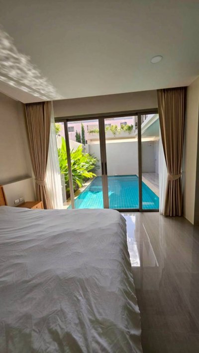 10R0513 Pool villa for rent 3 bedroom 4 bathroom 100,000/month at muang