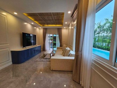 10R0516 Pool villa for rent 4 bedroom 4 bathroom 150,000/month at muang