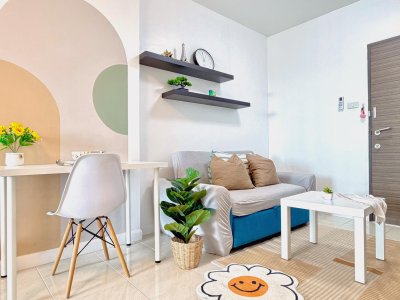 10R0519 คอนโดมิเนียม 1 ห้องนอน 1 ห้องน้ำ ให้เช่าเดือนละ 16,000 บาท โซนเมือง