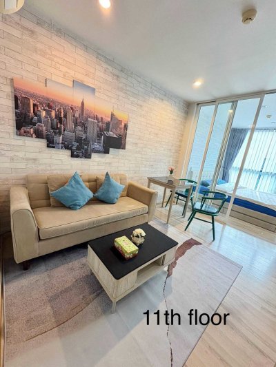 10R0549 คอนโดมิเนียม 1 ห้องนอน 1 ห้องน้ำ ให้เช่าเดือนละ 17,000 บาท โซนเมือง