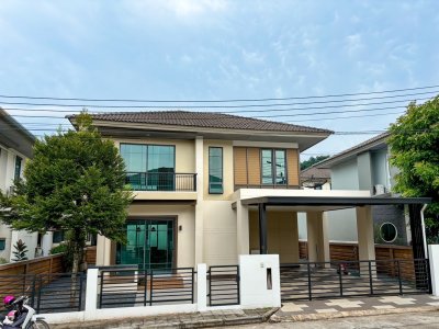 11R0008 ให้เช่าบ้านเดี่ยวสองชั้น 3 ห้องนอน 3 ห้องน้ำ 55,000/เดือน โซนเกาะแก้ว