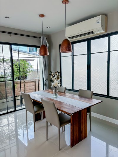 11R0008 ให้เช่าบ้านเดี่ยวสองชั้น 3 ห้องนอน 3 ห้องน้ำ 55,000/เดือน โซนเกาะแก้ว