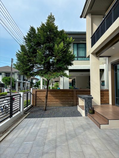 11R0008 ให้เช่าบ้านเดี่ยวสองชั้น 3 ห้องนอน 3 ห้องน้ำ 55,000/เดือน โซนเกาะแก้ว