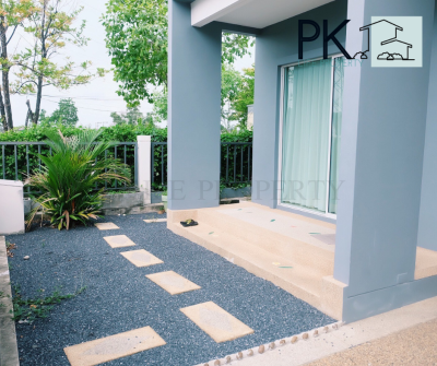 11R0090 ให้เช่าบ้านเดี่ยวสองชั้น 3ห้องนอน 2ห้องน้ำ ราคา 35,000/เดือน โซนเกาะแก้ว