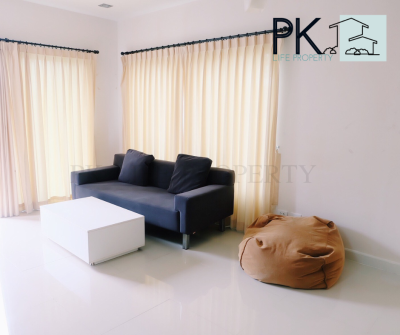 11R0090 ให้เช่าบ้านเดี่ยวสองชั้น 3ห้องนอน 2ห้องน้ำ ราคา 35,000/เดือน โซนเกาะแก้ว