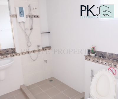 11R0090 ให้เช่าบ้านเดี่ยวสองชั้น 3ห้องนอน 2ห้องน้ำ ราคา 35,000/เดือน โซนเกาะแก้ว