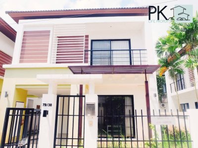 11R0108 ให้เช่าบ้านสองชั้น 3 ห้องนอน 3 ห้องน้ำ ราคา 27,000/เดือน โซนเกาะแก้ว