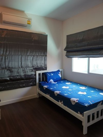 11R0121 ให้เช่าบ้านเดี่ยวสองชั้น 3 ห้องนอน 2 ห้องน้ำ ราคา 35,000/เดือน โซนเกาะแก้ว