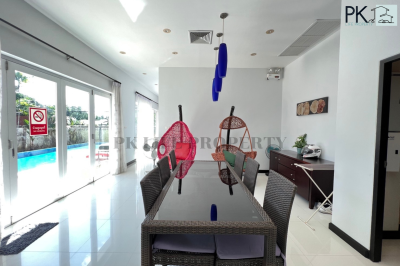 11R0126 ให้เช่า pool villa 3 ห้องนอน 4 ห้องน้ำ ราคา 100,000/เดือน โซนเกาะแก้ว