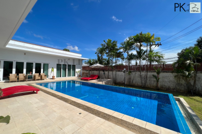 11R0126 ให้เช่า pool villa 3 ห้องนอน 4 ห้องน้ำ ราคา 100,000/เดือน โซนเกาะแก้ว